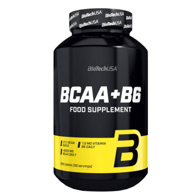 BioTech BCAA+B6 200 tab