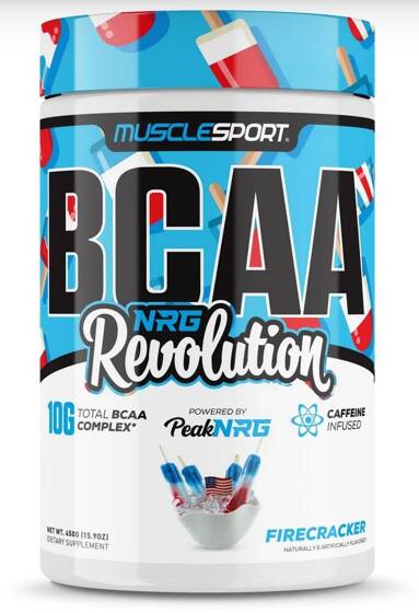 MuscleSport BCAA NRG Revolution 450g